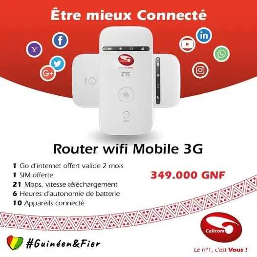 Routeur Wifi 3G Mobile