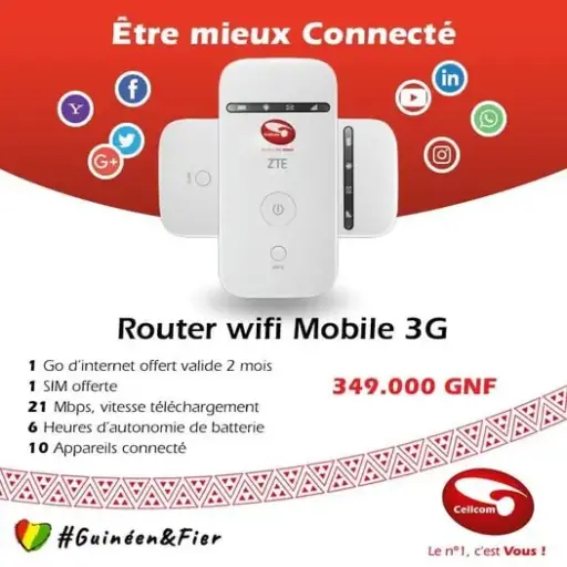 [011] Routeur Wifi 3G Mobile