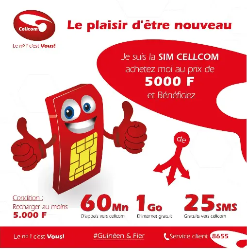 Carte SIM Cellcom